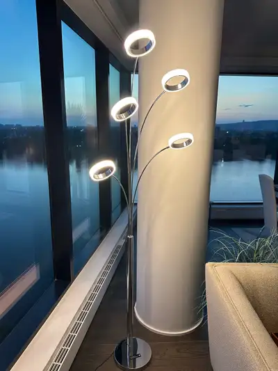 Dimmable floor lamp, View more