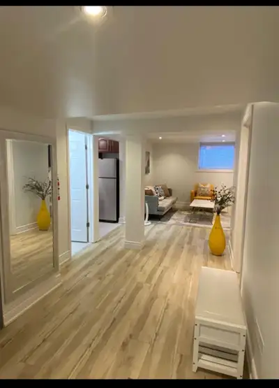 1 bedroom basement apartment unfurnished available September 1, 2026. All utilities included plus 1...