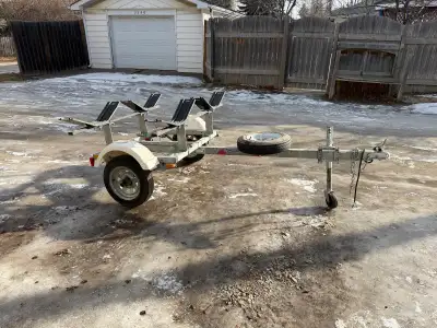 Magneta sport trailer - roof rack style.