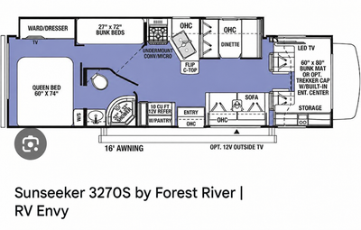 $105,000 OBO Ready for your next adventure! This 2021 Forest River Sunseeker is in excellent conditi...