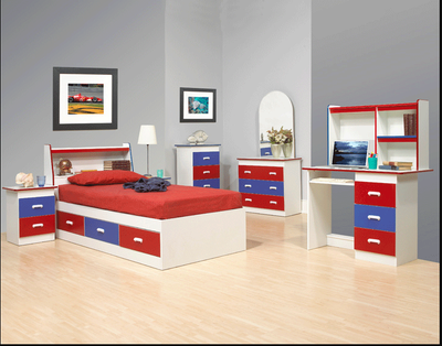 Kids Bedroom Set - Kids Bed Available in 20 Colors, View more