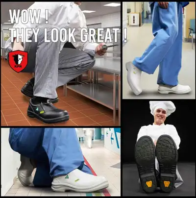 NEW!   Unisex White Safety Shoes, View more