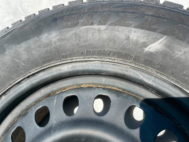 Winter tires - 255/70/R18 Bridgestone Blizzak in Tires & Rims in Bedford - Image 2