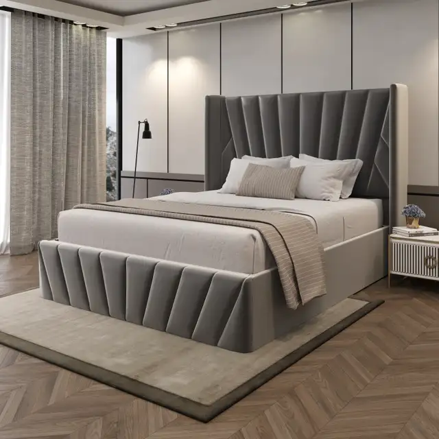 Hydraulic Lift-Up Storage Bed – Brand New in Box – Queen Size in Beds & Mattresses in Peterborough - Image 5