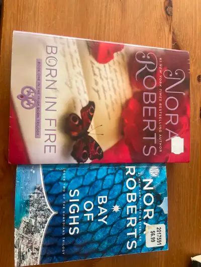 2 Nora Roberts books, View more