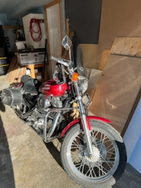 1996 Harley Davidson Sportster Motorcycle - Large gas tank