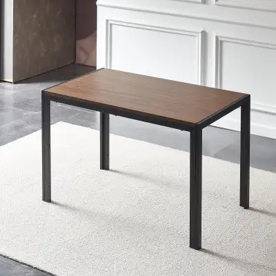 Structure Rectangular Walnut Dining Table, View more