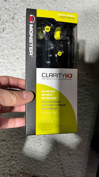 Monster Clarity HD High Definition In-Ear Headphones
