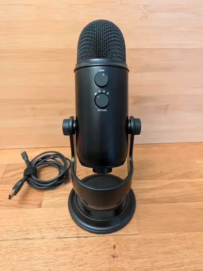 Brand new, out of box Blue Yeti Microphone and microphone covers. $200 or best offer.