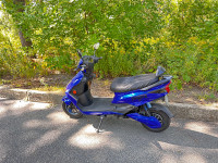 E-bike blue