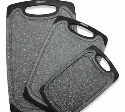 3pcs/set, Chopping Board, Plastic Cutting Board, Dishwasher Safe, View more