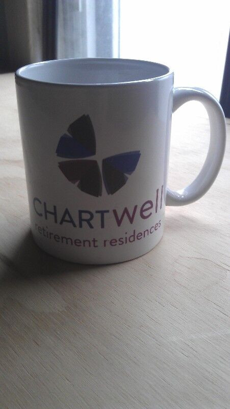 CHARTWELL Coffee MUG: White Ceramic, Retirement Residences in Kitchen & Dining Wares in City of Toronto - Image 2