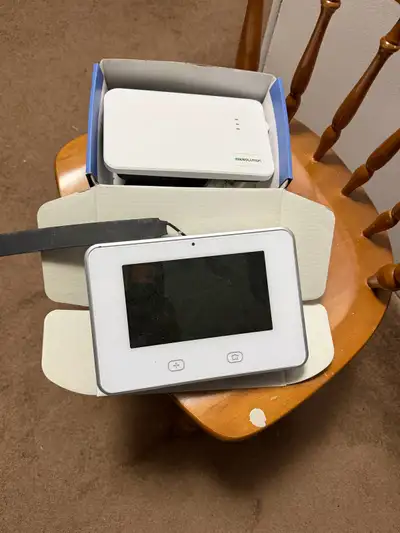 VIVINT PANEL, SENSORS,and Doorbell camera, View more