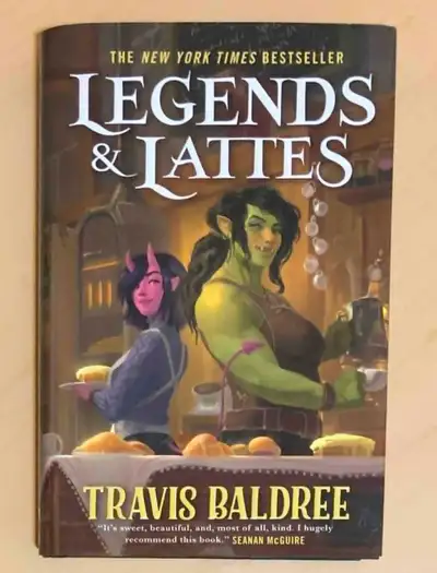 Legends & Lattes hardcover novel (with bonus short story), View more