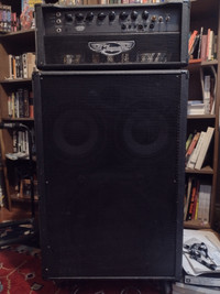 Traynor YBA 200 with matched YBX 1510 bass amp