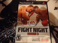 FIGHT NIGHT ROUND 3 for PlayStation 2, NO MANUAL