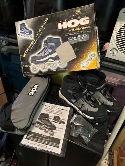 Brand New Detachable In-Line Skates - Size 4, View more