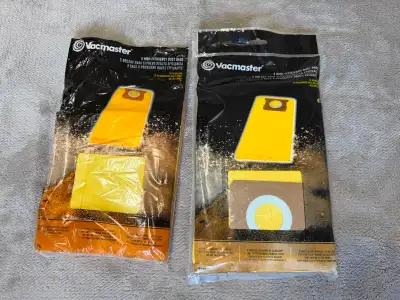 High Efficiency Dust Bags 12–16 Gallon Vacmaster 4pcs - $15, View more