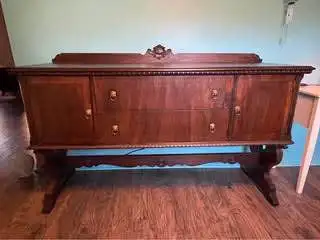 Antique sideboard., View more