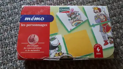 Jeu éducatif Mémo les personnages, View more