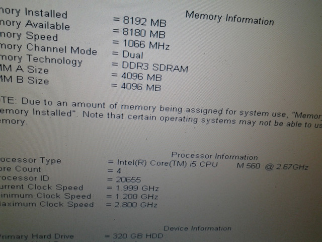 Dell Precision M6500 17" i5-M560 2.67GHz quad 100+ LAPTOPS VENTE dans Portables  à Ville de Montréal - Image 3