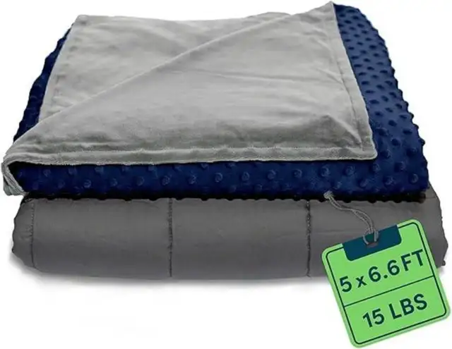 NEW Sealed Quility 15lb Weighted Blanket