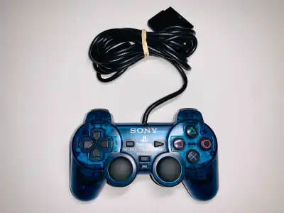PLAYSTATION 2 PS2-MANETTE/ORIGINAL CONTROLLER (LIKE NEW) (C002), View more