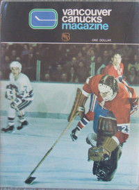 Vancouver Canucks NHL programs & yearbooks