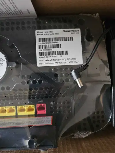 Selling a new Bell Home Hub 3000 modem router combo. This powerful device delivers blazing-fast inte...
