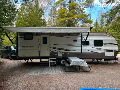 We've had some great family time together in this trailer. Purchased new in 2018 and used seasonally...