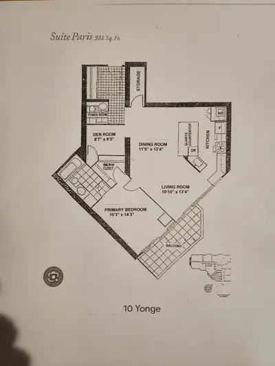 For Rent, 1bdrm+den+parking, Downtown Toronto, Waterfront Condo,