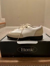 Ladies Etonic 6.5 wide Golf shoes - $180 New