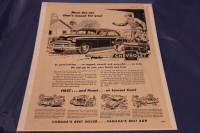 1950 Chevrolet Styleline DeLuxe 4-Door Sedan Original Ad