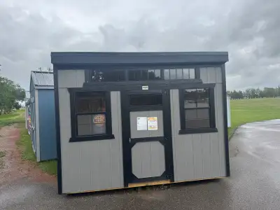 8x12ft Old Hickory Wood Storage Shed, View more