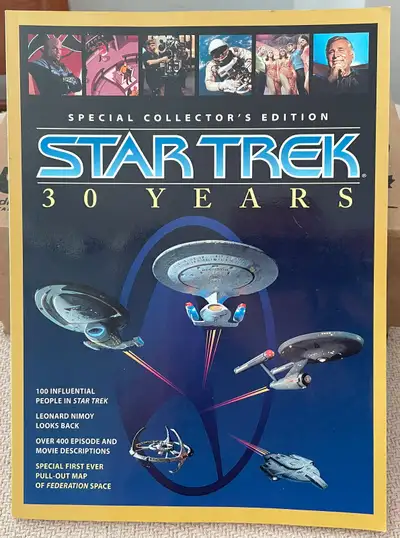 This is the “Star Trek 30 Years Special Collector's Edition” book, c1996. Celebrating 30 years since...