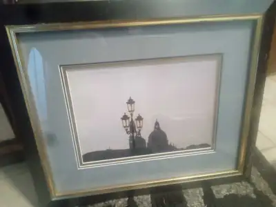 Framed Venice Cityscape Print, View more
