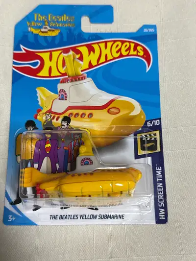 2017 Hot Wheels The Beatles Yellow Submarine , View more