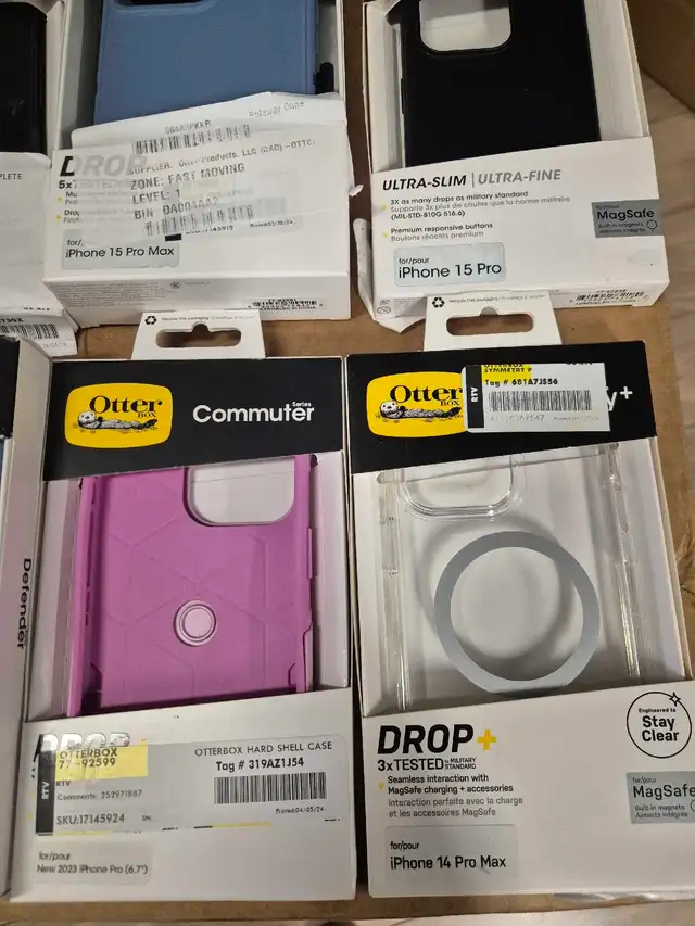 New Otterbox Iphone Cases 14, 15, Pro, Pro Max, Plus, Iphone Pro in Cell Phone Accessories in Mississauga / Peel Region - Image 4
