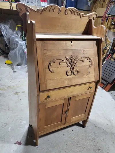 Meuble secrétaire antique , View more