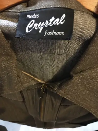 Jacket with zipper, View more