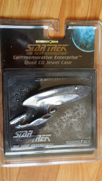 New Carded Star Trek TNG 10 TH Anniversary CD Jewel Case