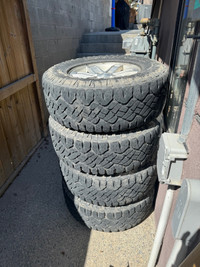 GMC rims and tires 285 70 17