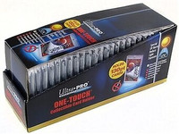 Ultra Pro .... 130 POINT ... ONE-TOUCH card holders ... BOX (25)