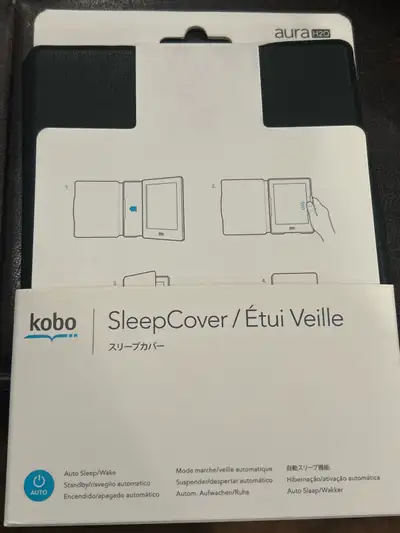 If this Ad is up no need to ask available or not, thx. Sleep cover for Kobo Aura book reader device....