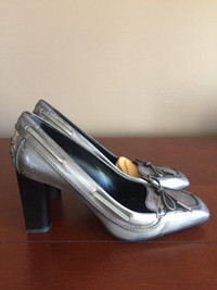 Brand new, authentic designer TOD’s high heels, sz 37.5 (7.5 US)