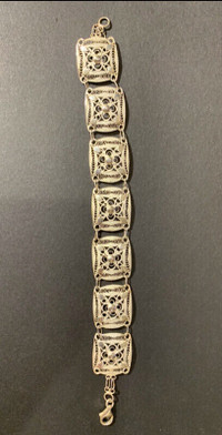 Bracelet Silver Filligree made in Europe