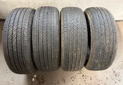 New takeoff 215/55/17 Firestone tires cost $1200 new Toyota Camry VW Passat beetle Nissan Altima juk...