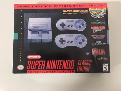 Super Nintendo SNES classic edition, View more