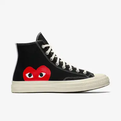 Converse x Comme des Garçons PLAY Chuck 70 High Top size 5, View more