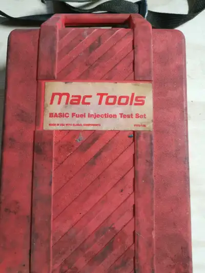 Mac Tools Fuel Injection Test Set-$80, View more